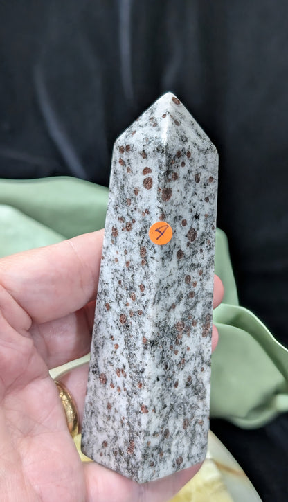 Hessonite Garnet Tower