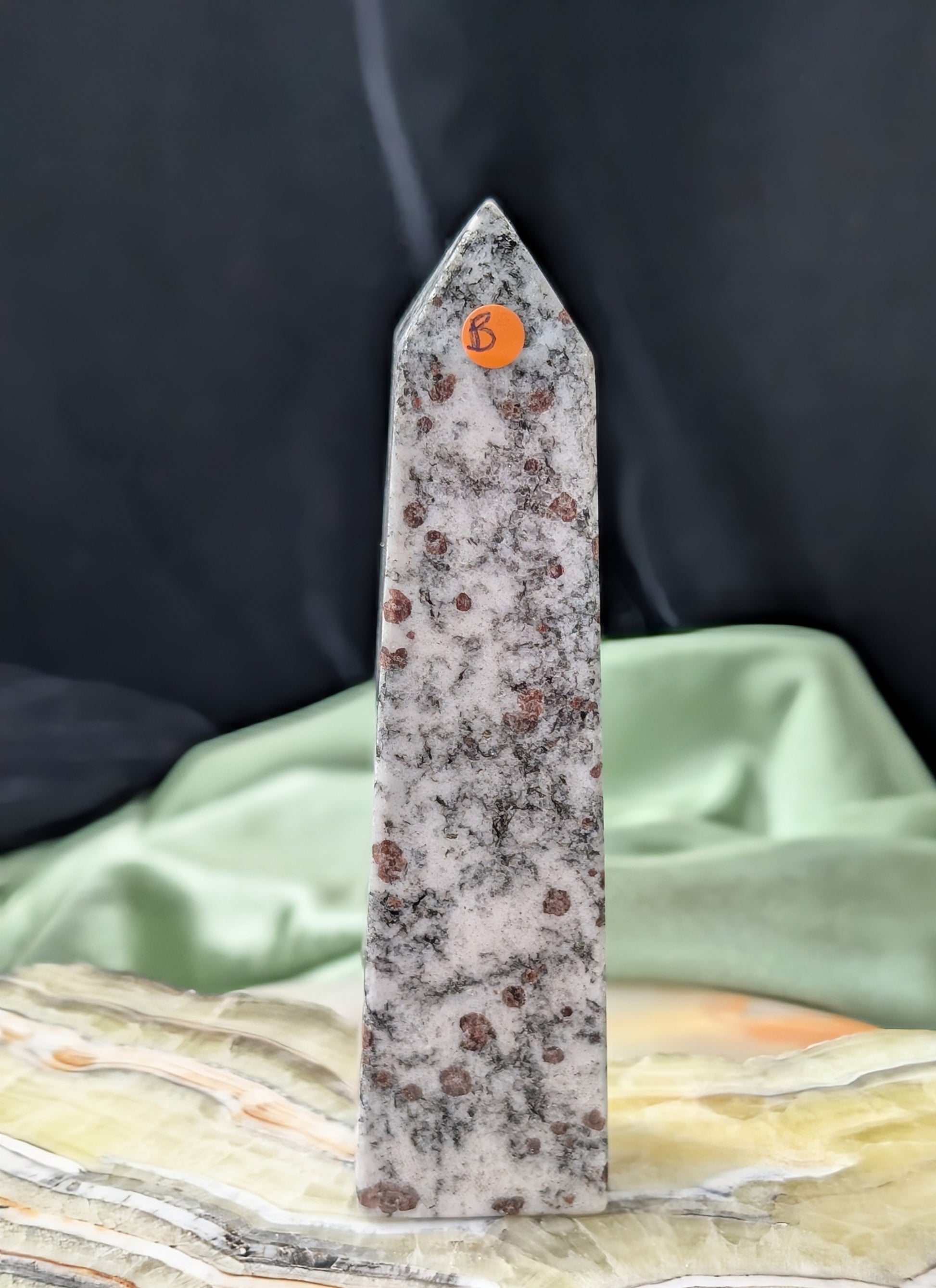 Hessonite Garnet Tower