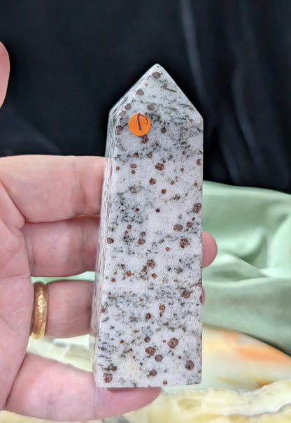 Hessonite Garnet Tower