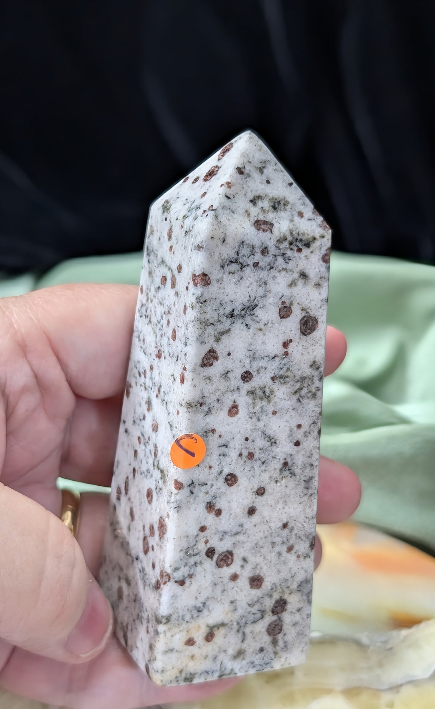 Hessonite Garnet Tower