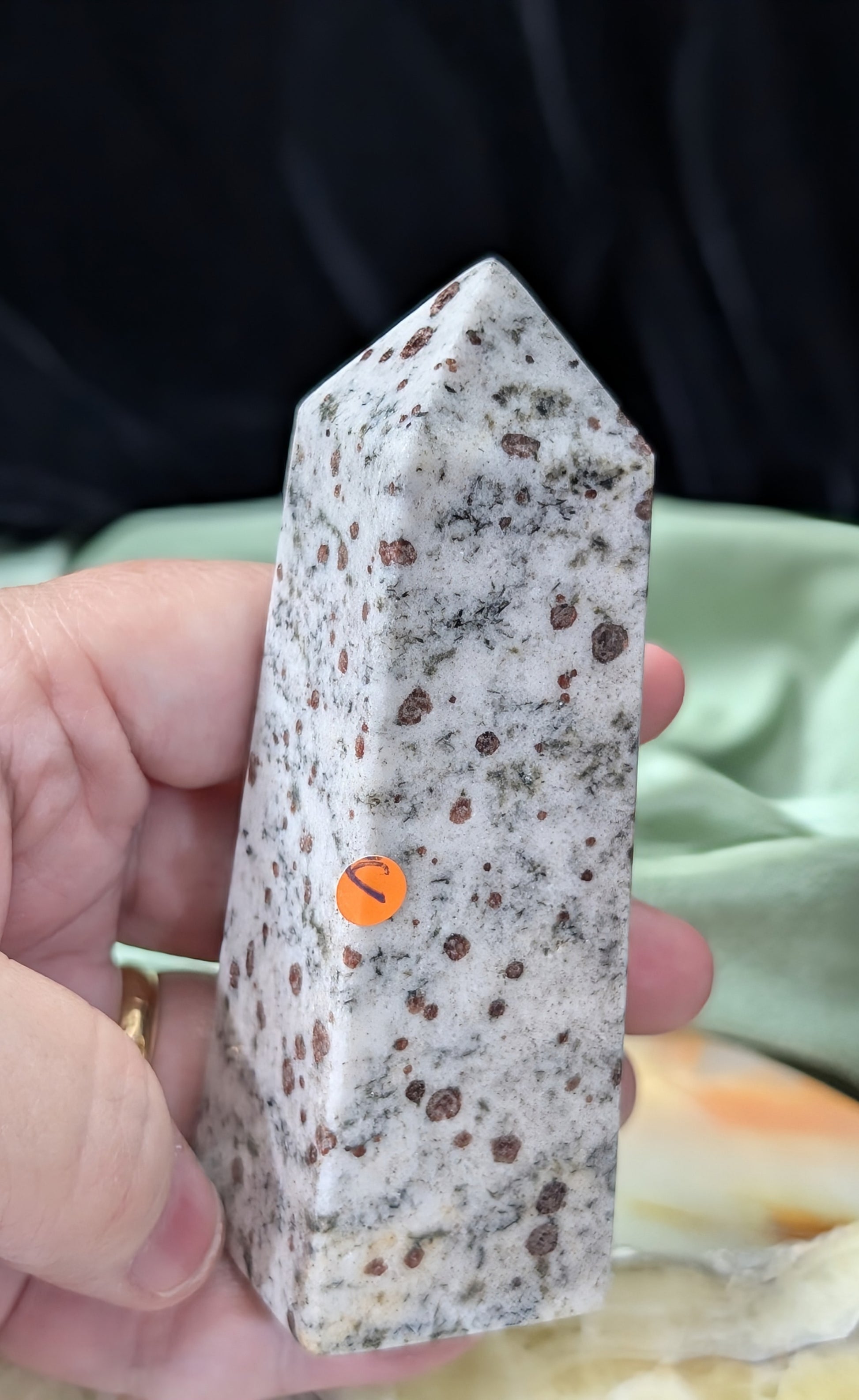 Hessonite Garnet Tower