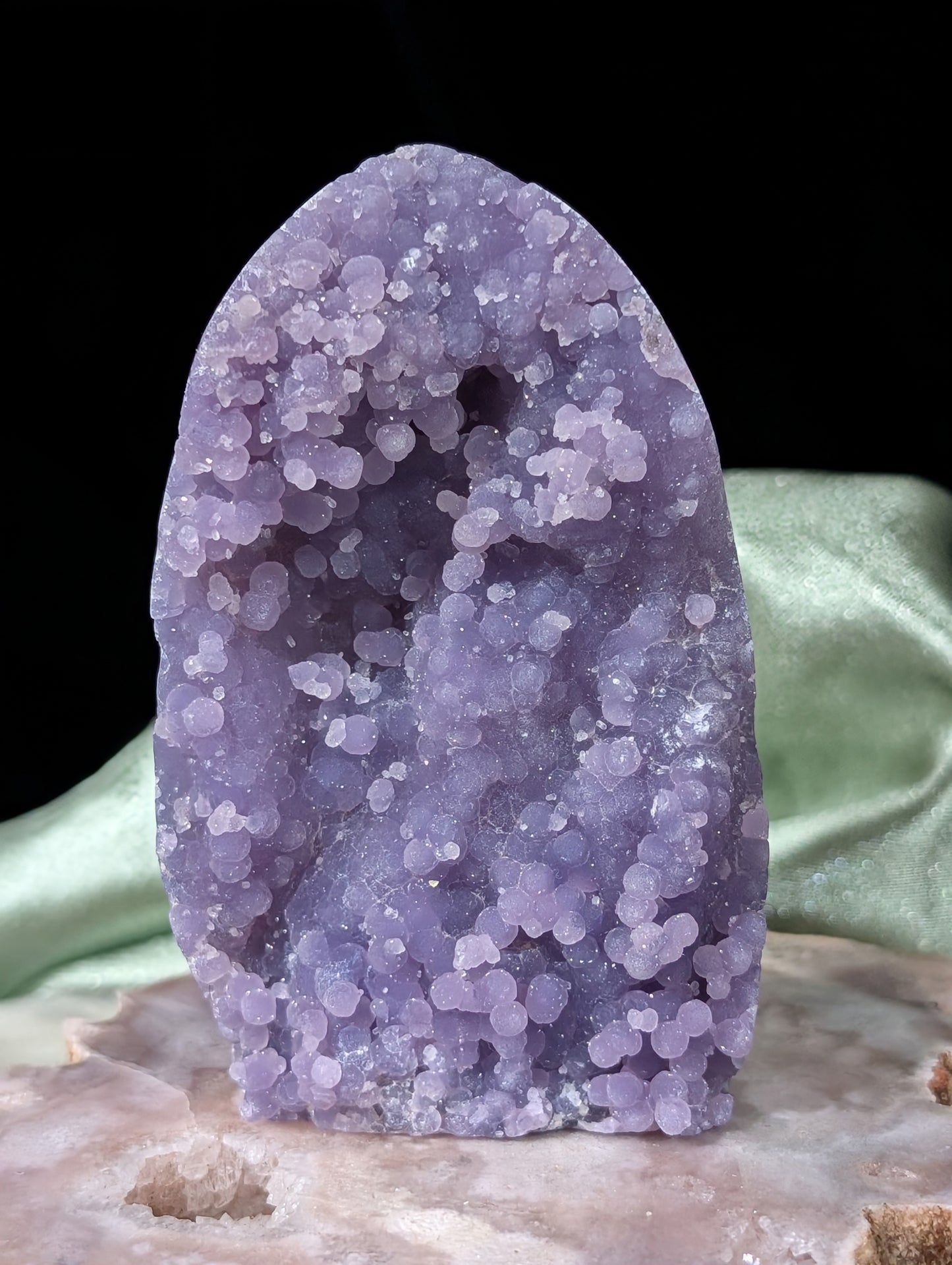 High Quality Grape Agate Specimen Freeform