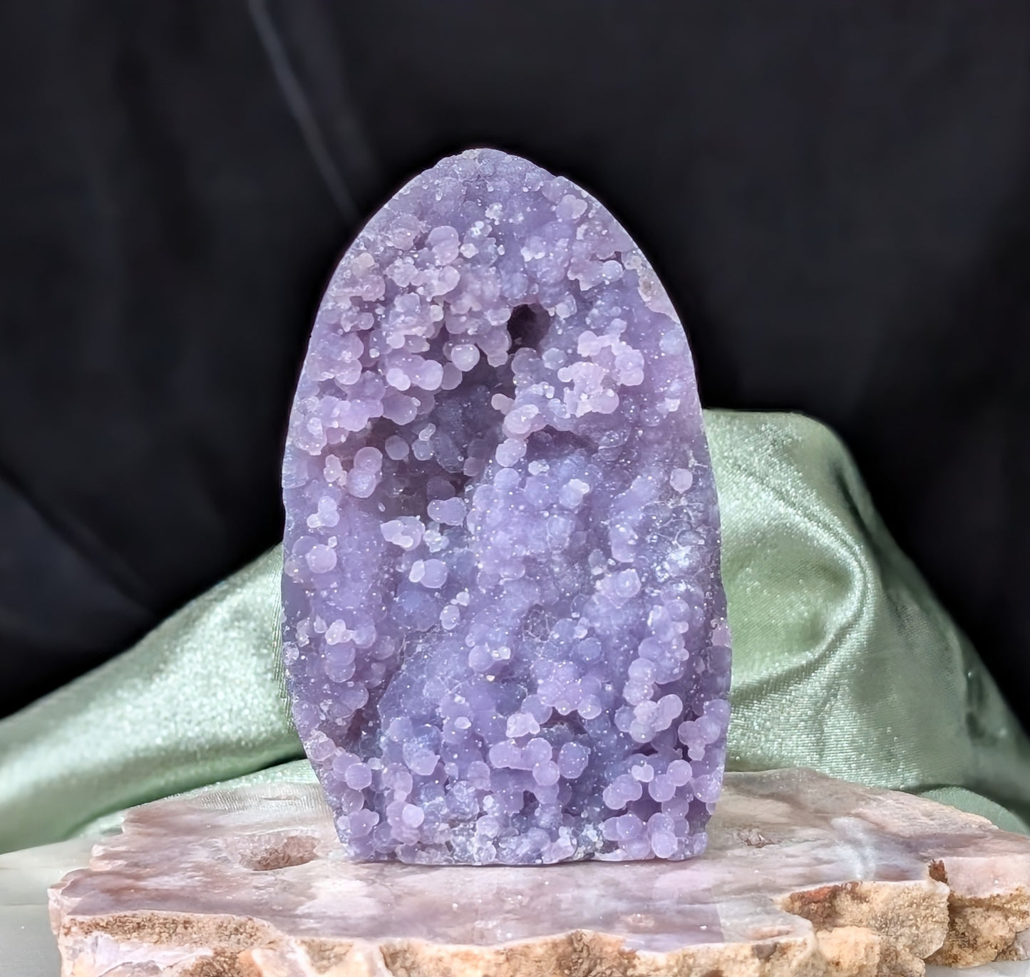 High Quality Grape Agate Specimen Freeform