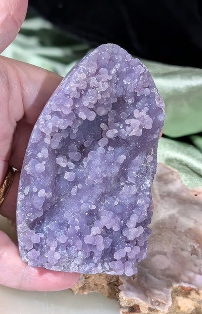 High Quality Grape Agate Specimen Freeform