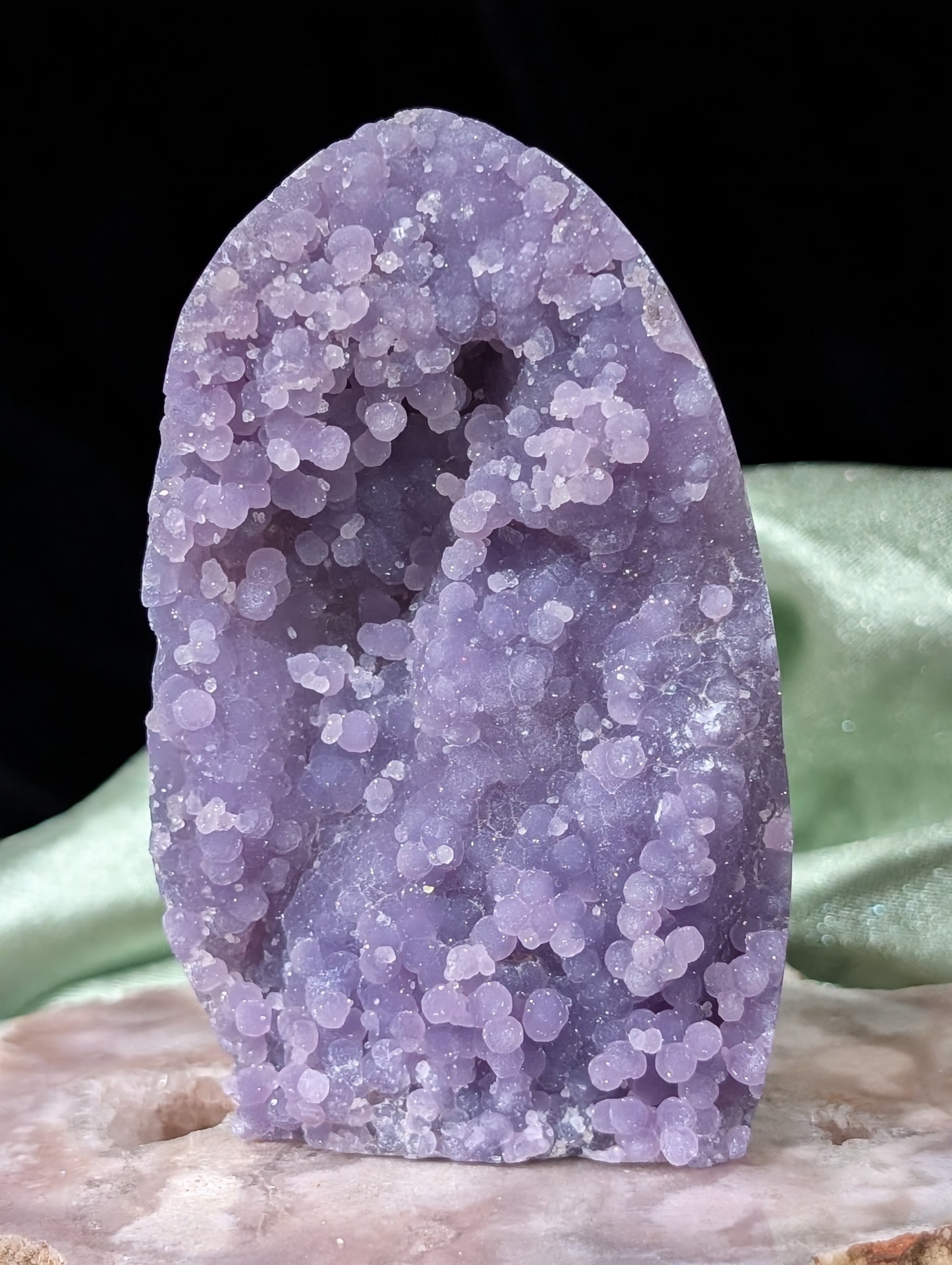 High Quality Grape Agate Specimen Freeform