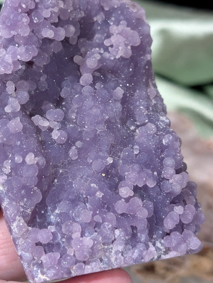 High Quality Grape Agate Specimen Freeform