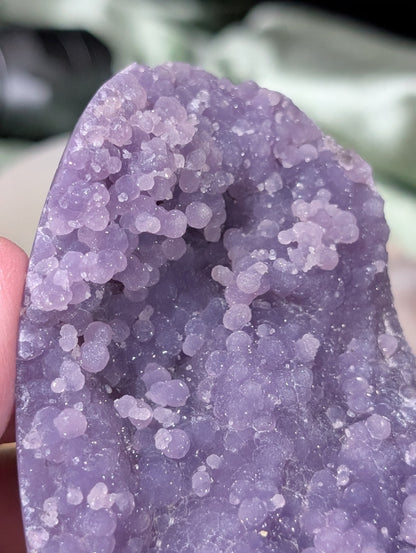 High Quality Grape Agate Specimen Freeform
