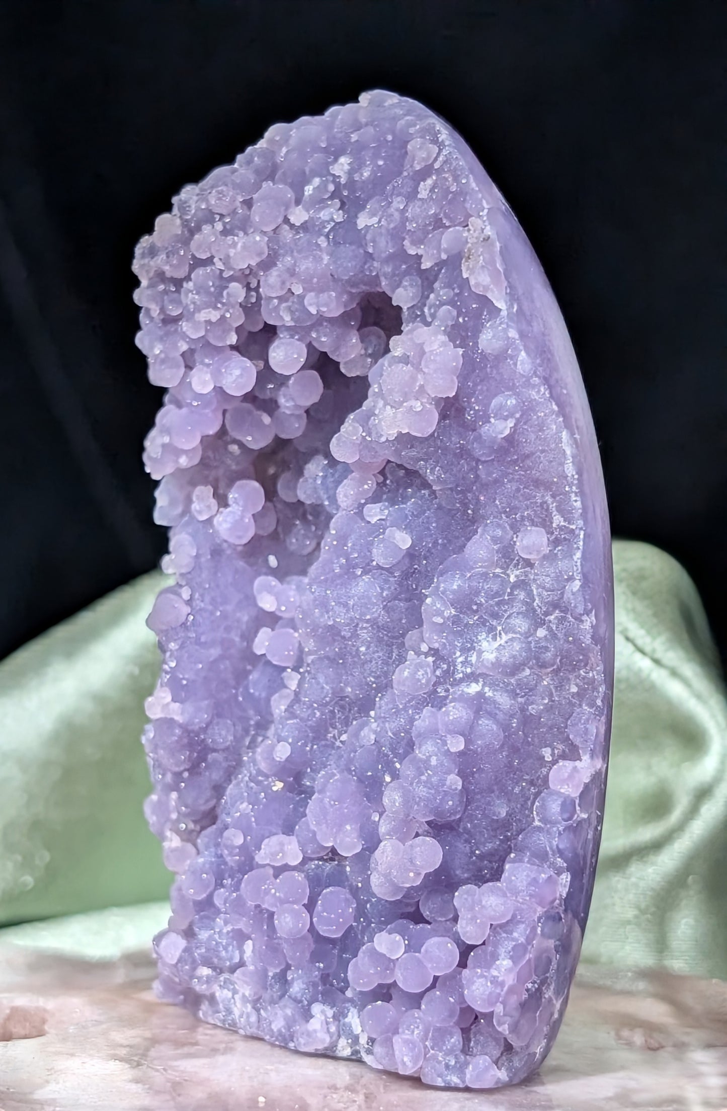 High Quality Grape Agate Specimen Freeform