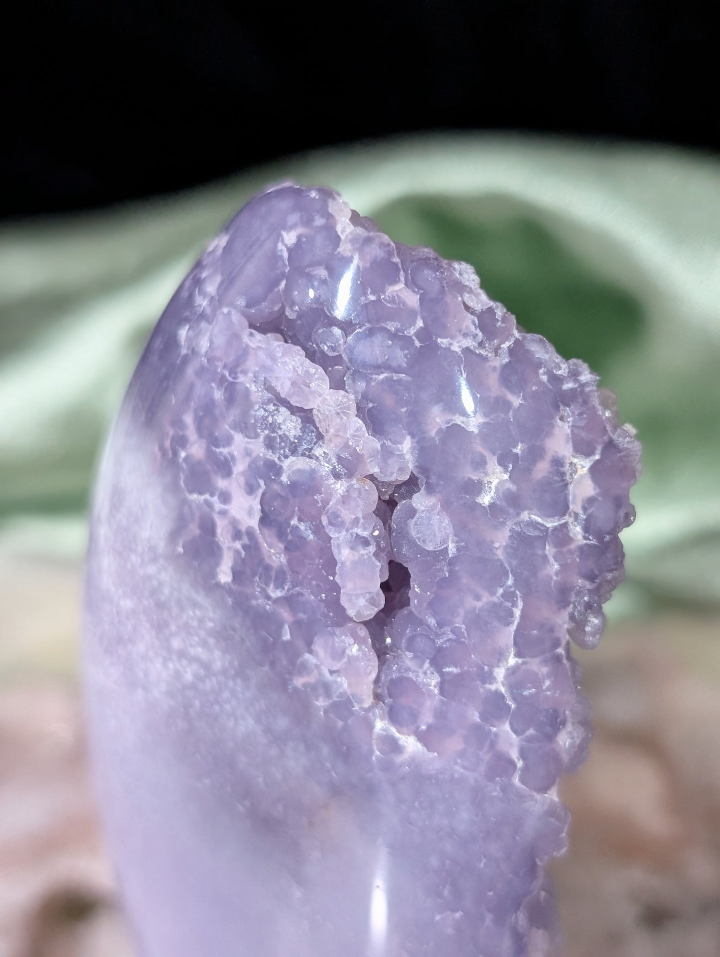 High Quality Grape Agate Specimen Freeform