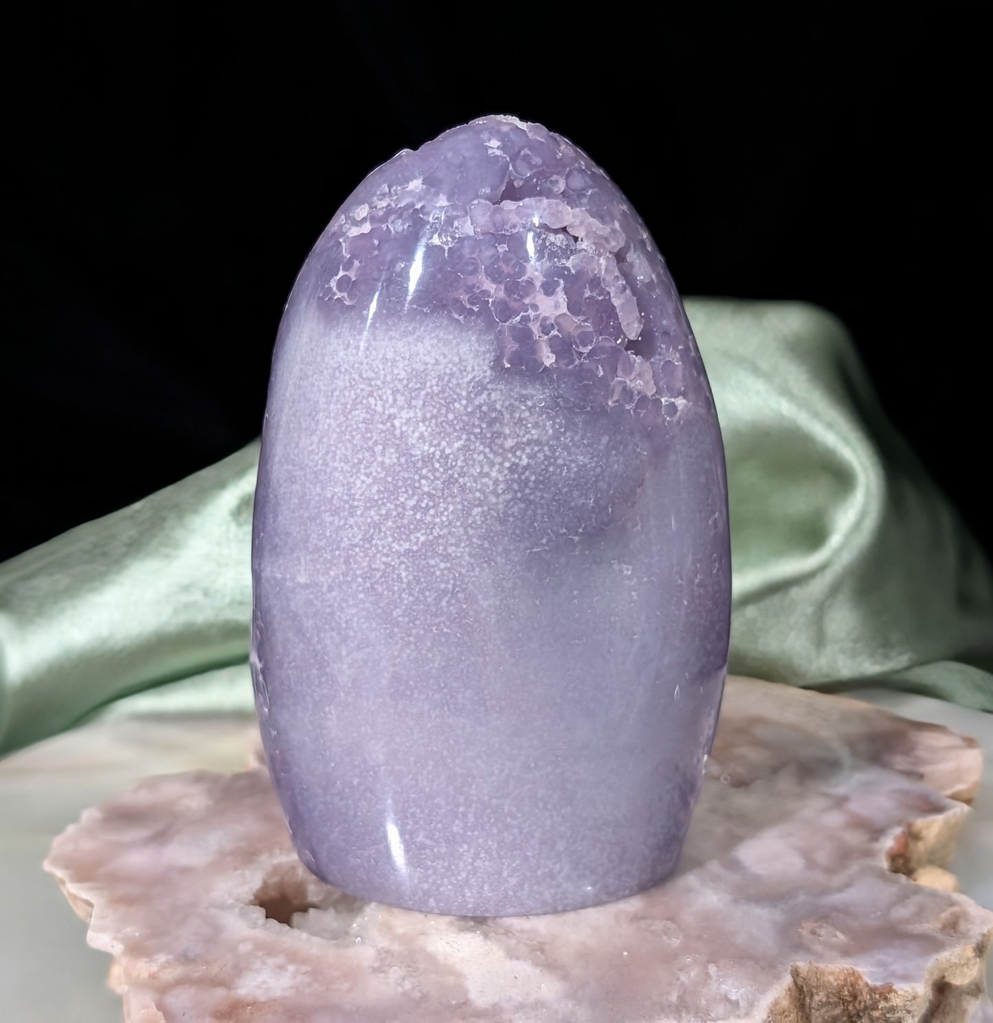 High Quality Grape Agate Specimen Freeform