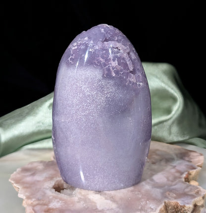 High Quality Grape Agate Specimen Freeform
