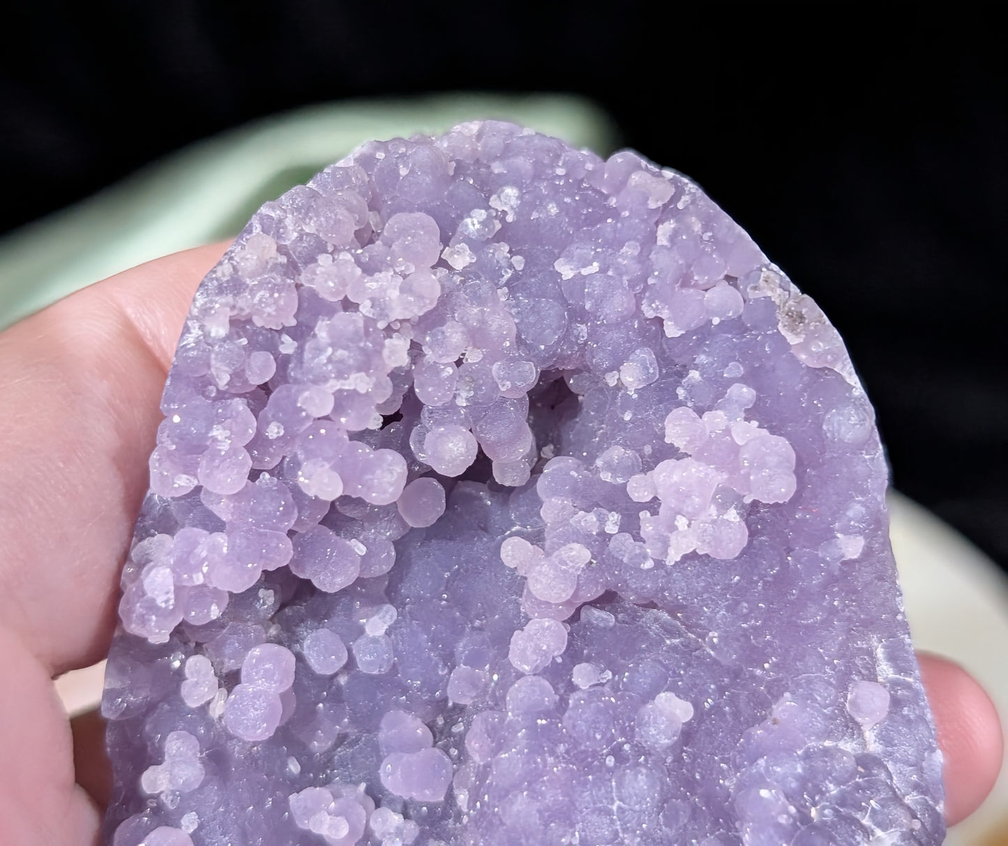 High Quality Grape Agate Specimen Freeform