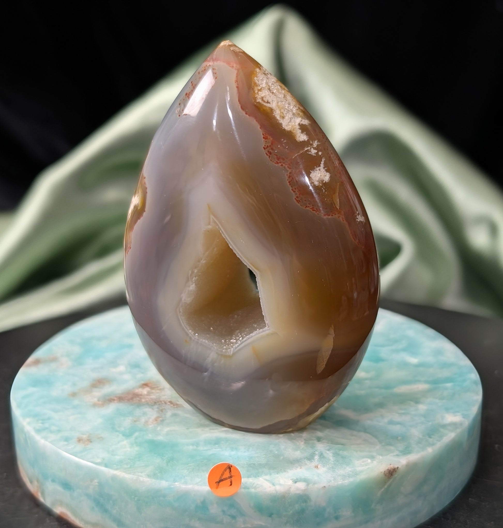 Honey Agate Flame