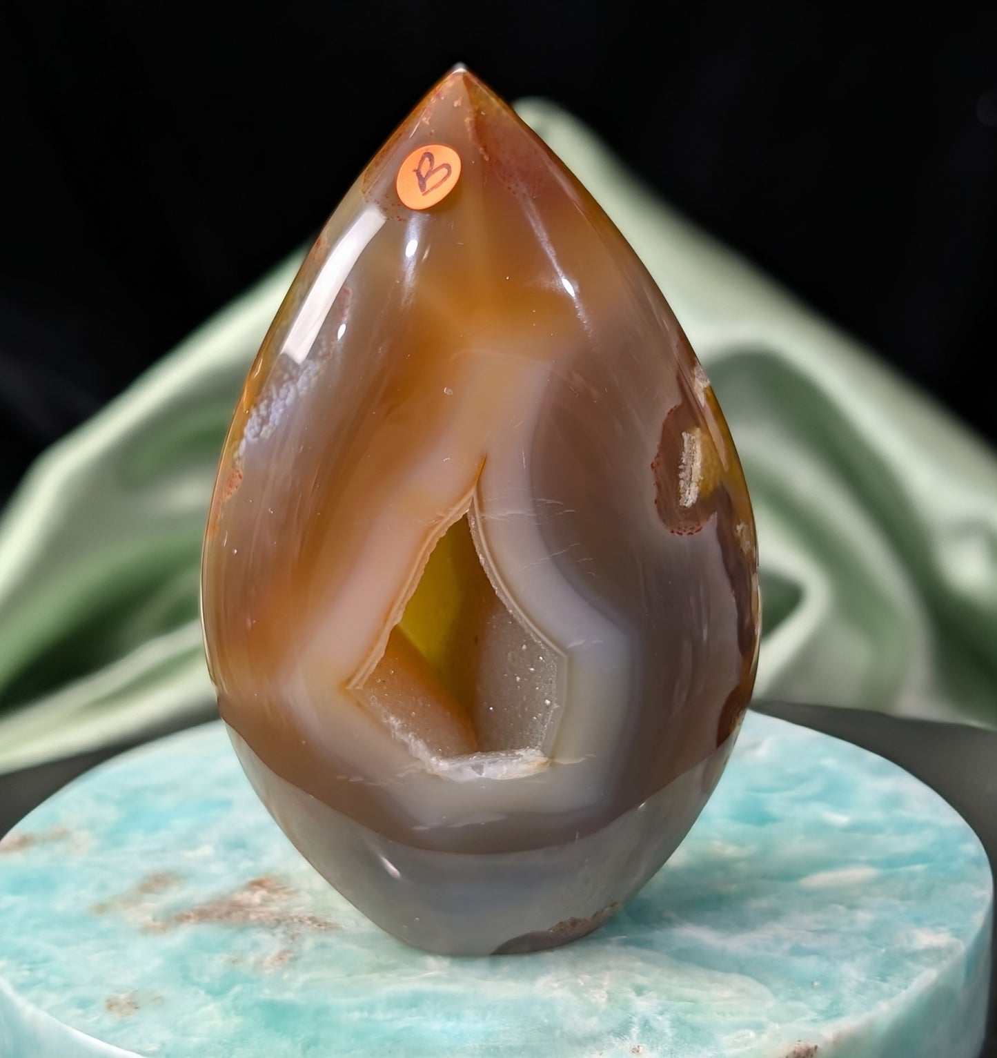 Honey Agate Flame