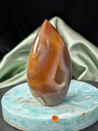 Honey Agate Flame