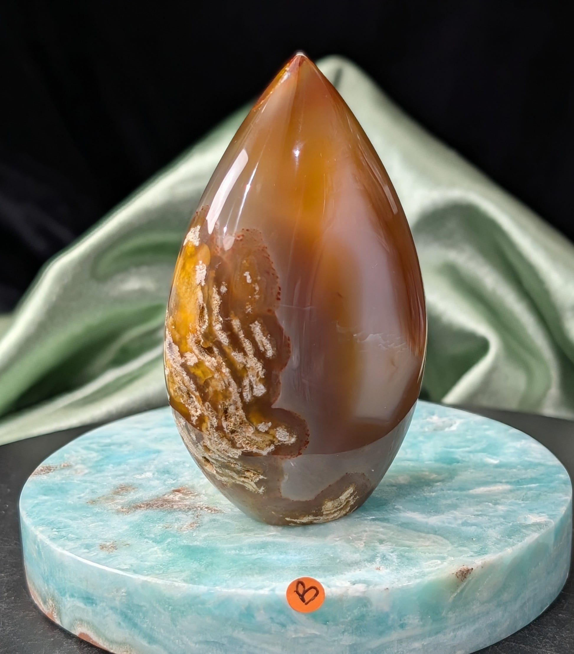 Honey Agate Flame