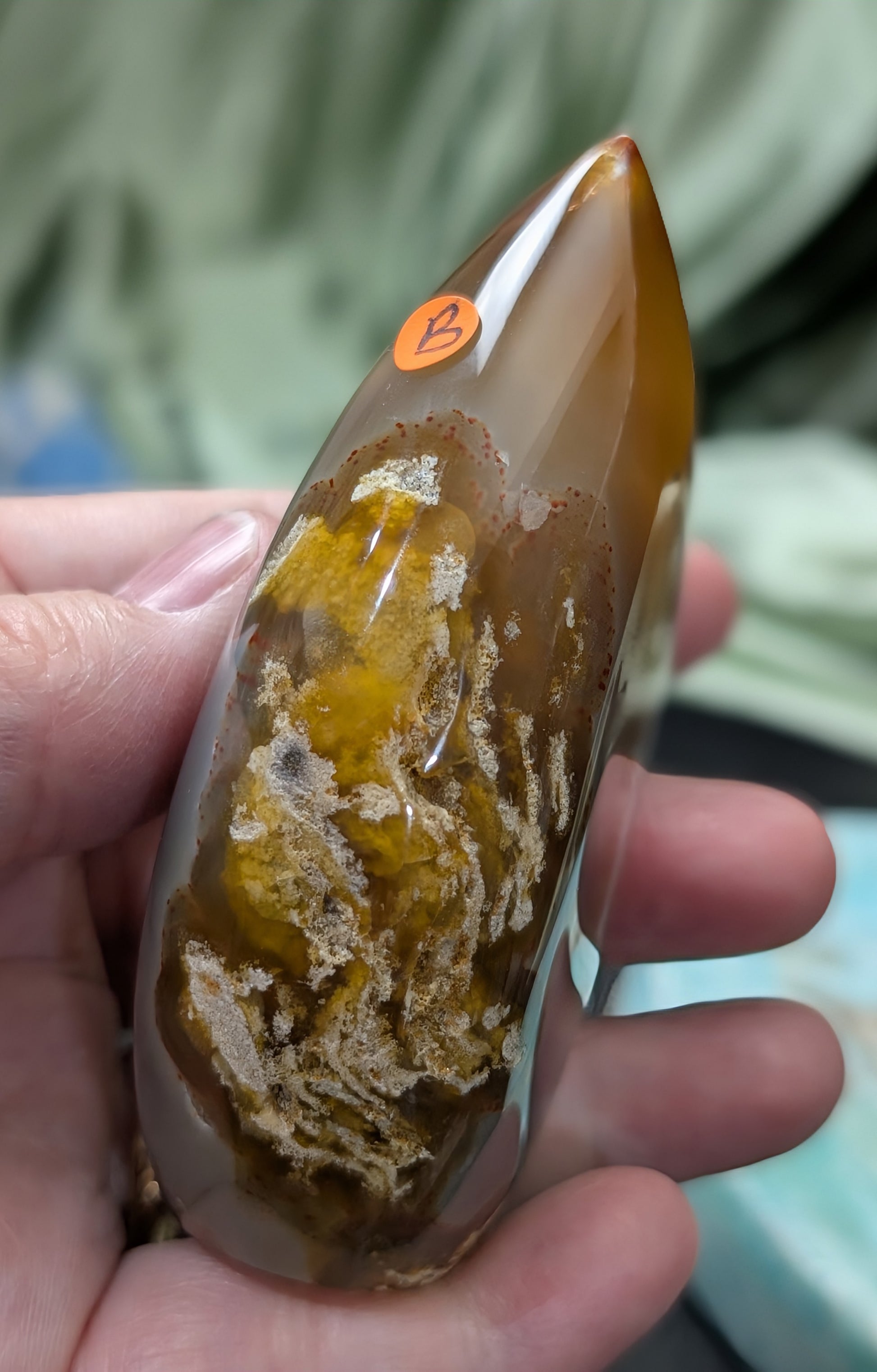 Honey Agate Flame