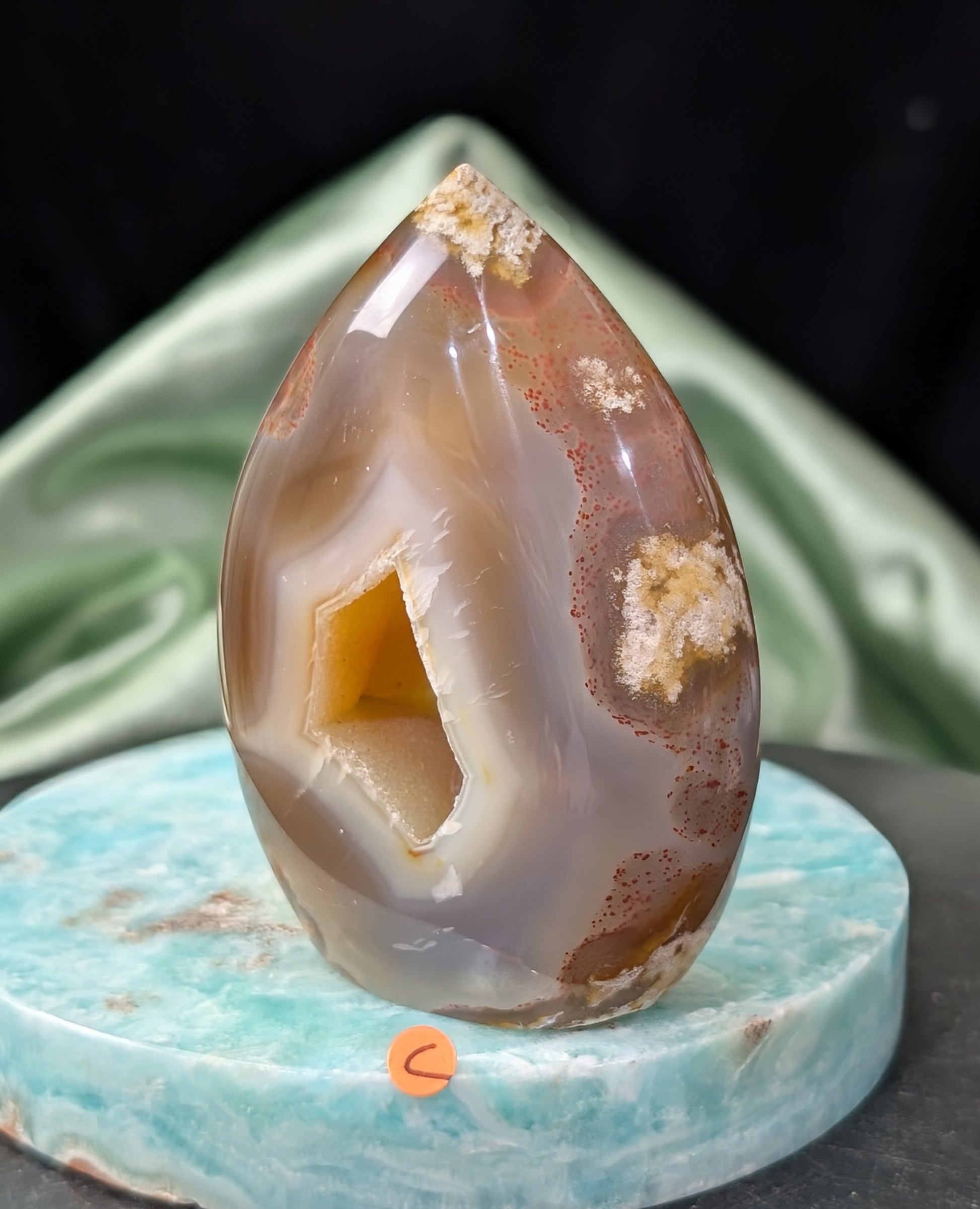 Honey Agate Flame