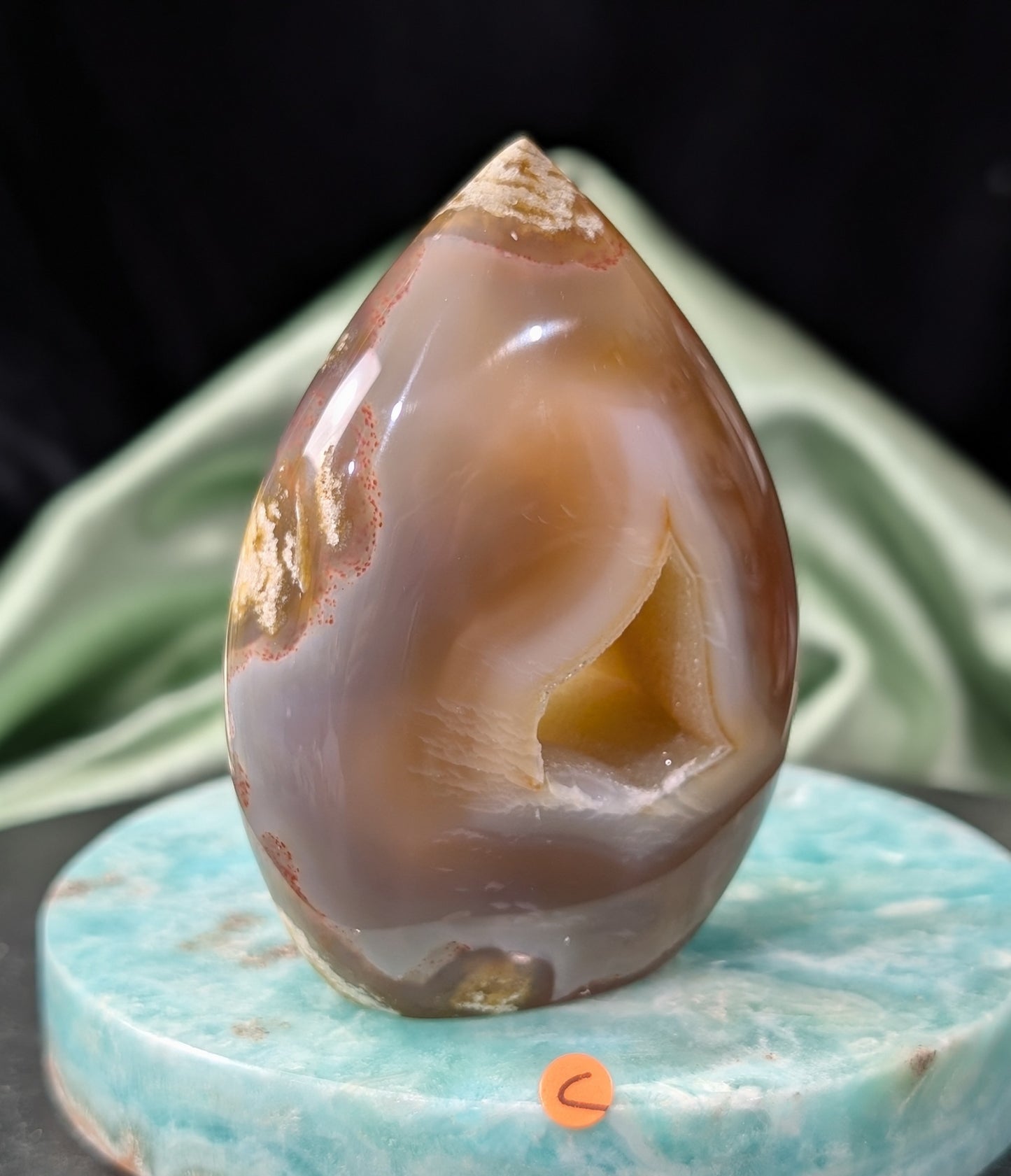 Honey Agate Flame