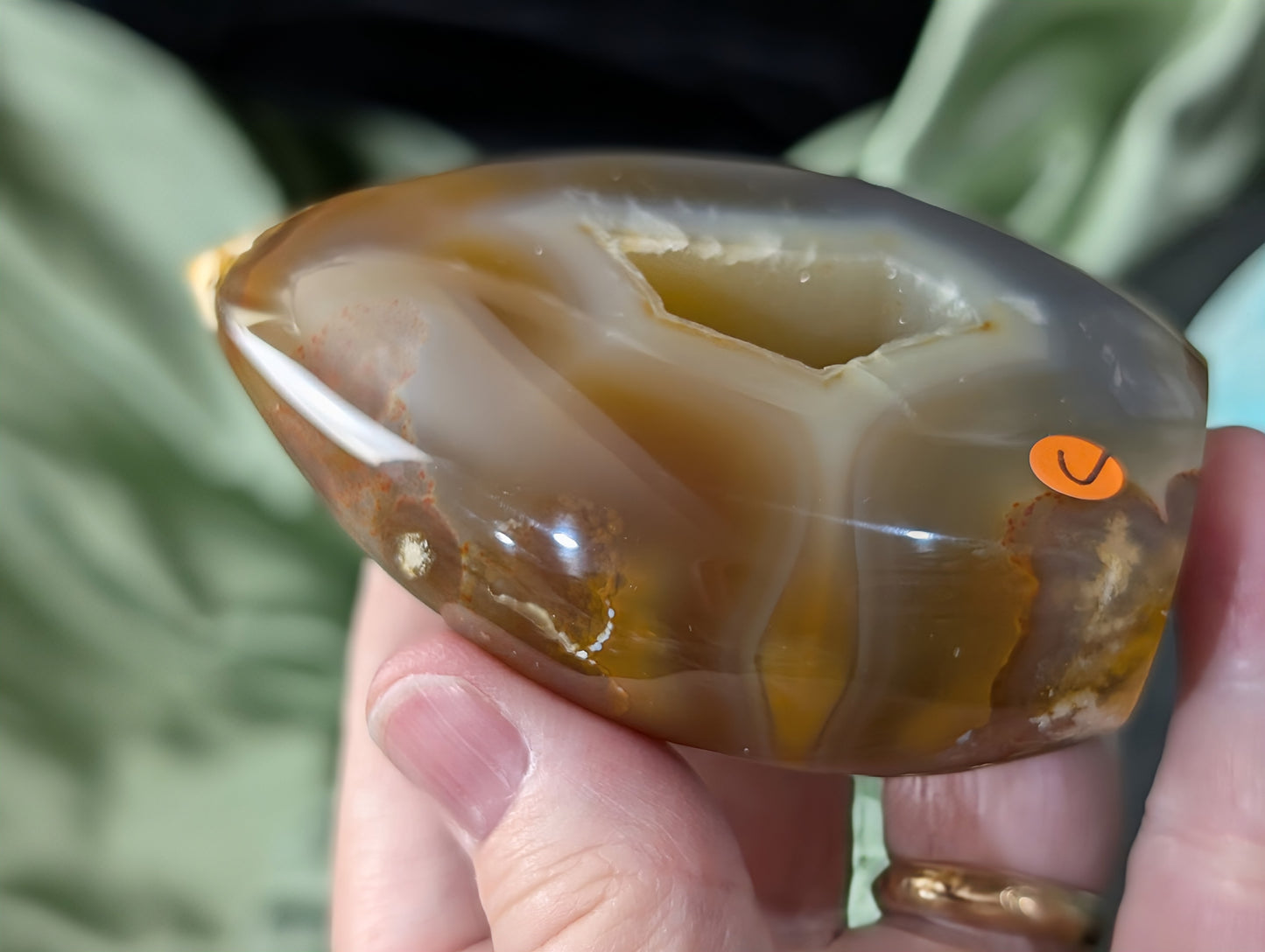 Honey Agate Flame