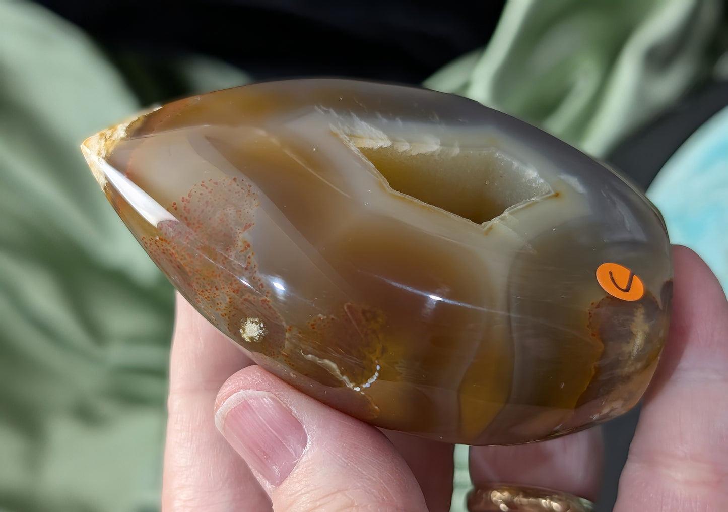 Honey Agate Flame