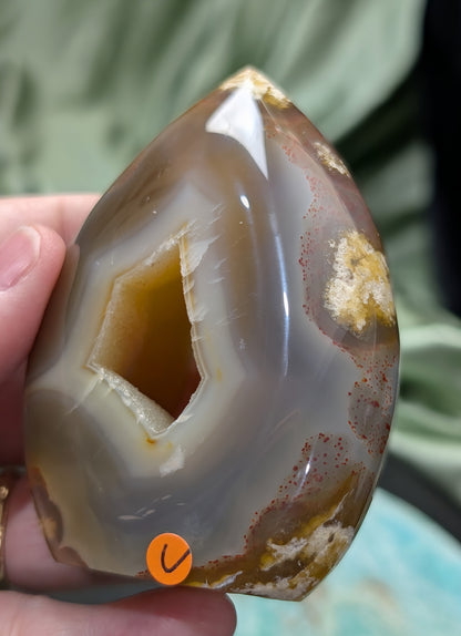 Honey Agate Flame