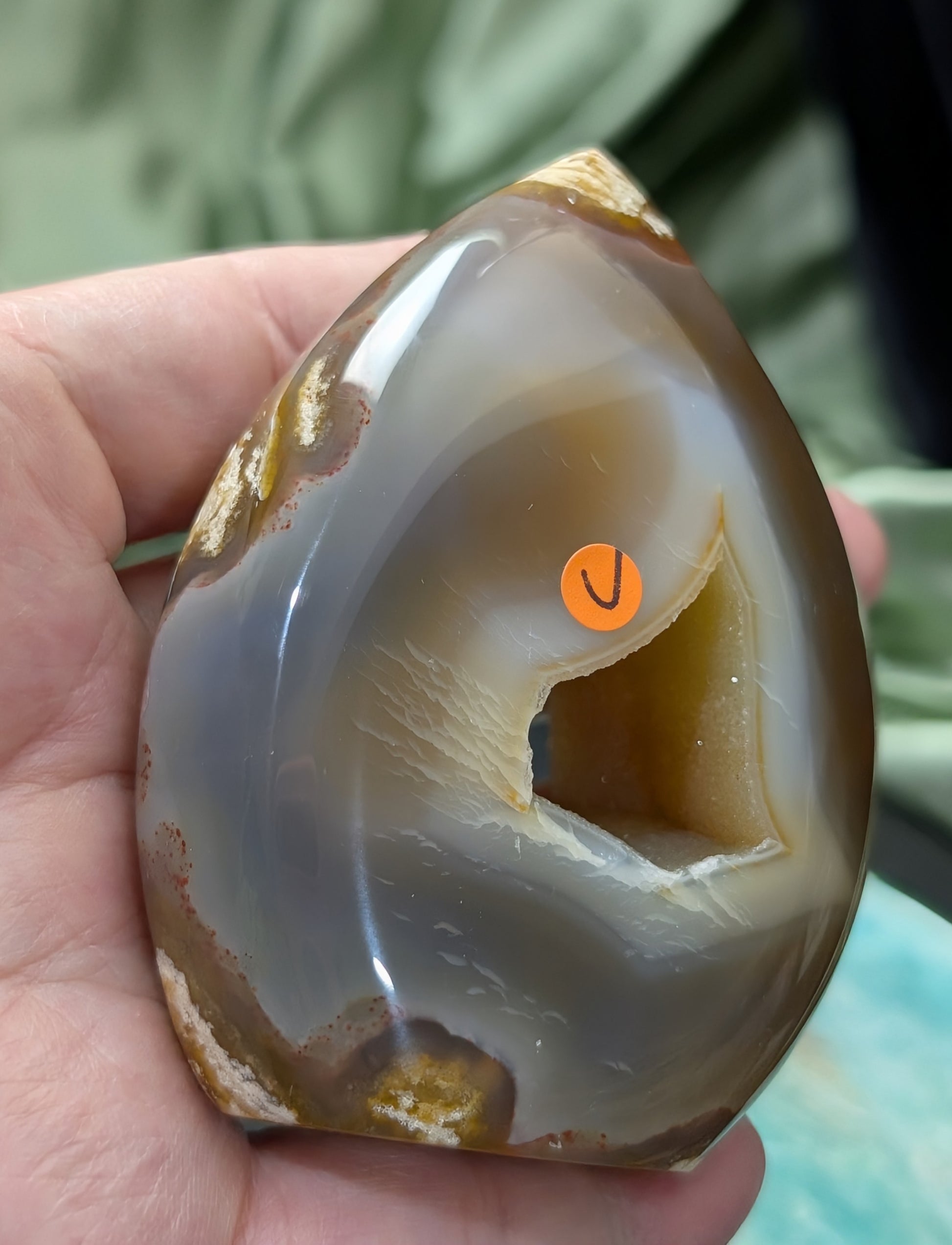 Honey Agate Flame