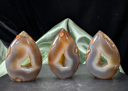 Honey Agate Flames
