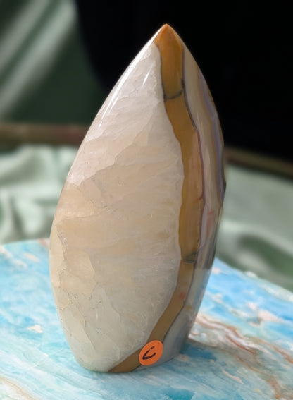 Indonesian Honey Agate Flame