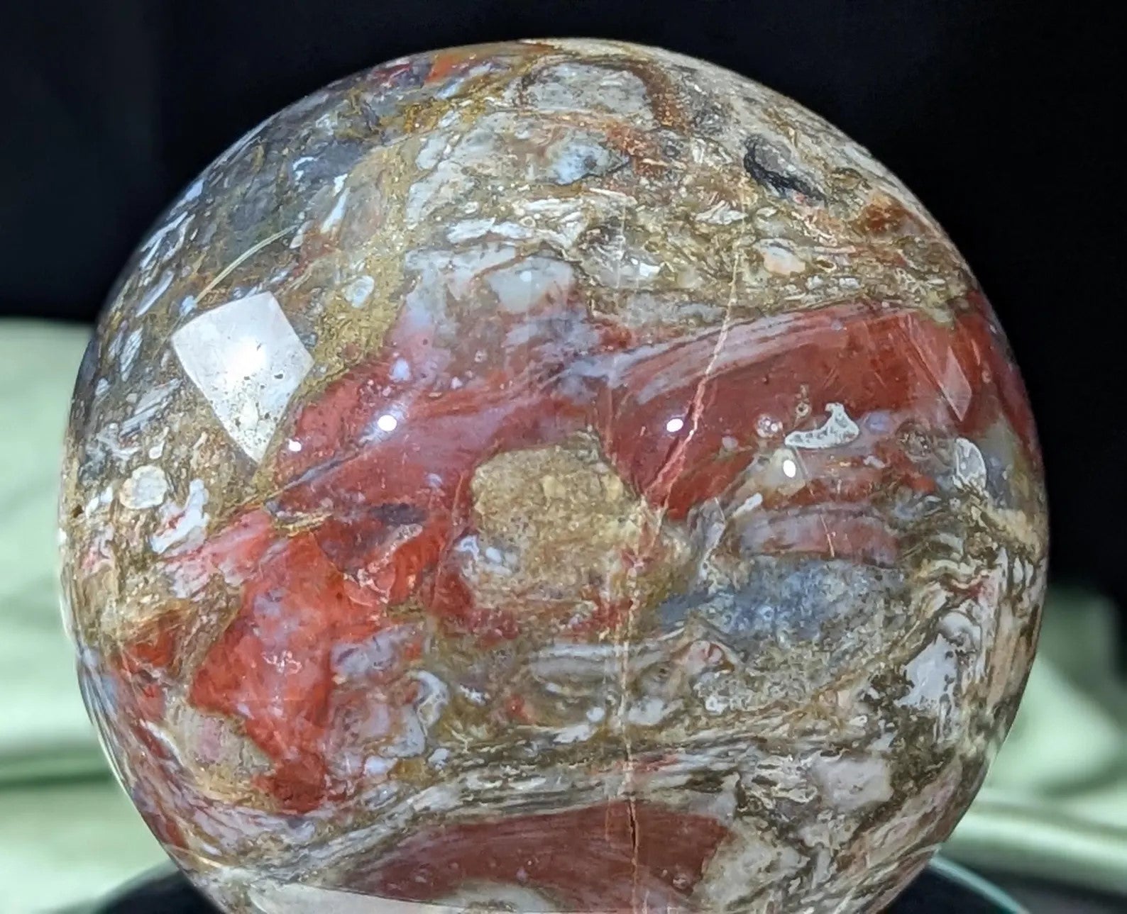 Indonesian Jasper Sphere 1D