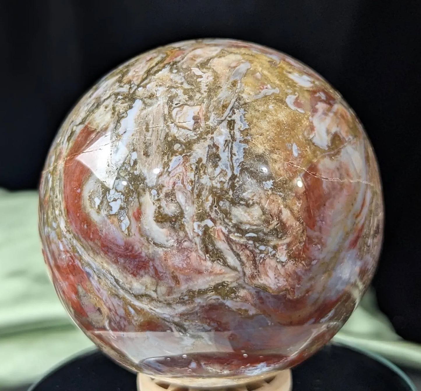Indonesian Jasper Sphere 1G