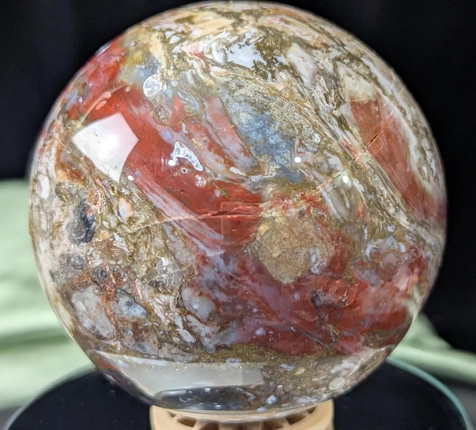 Indonesian Jasper Sphere 1I