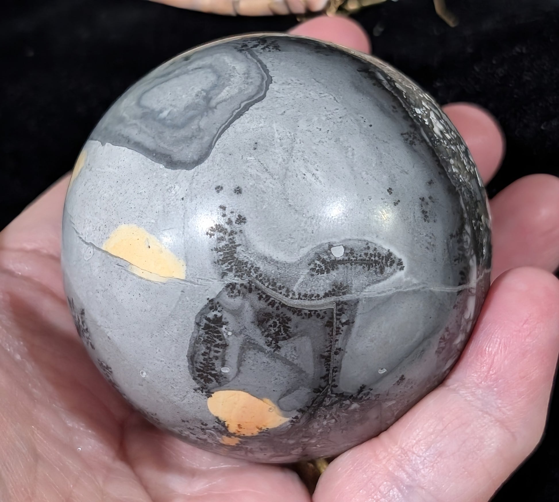 Indonesian Maligano Jasper Sphere
