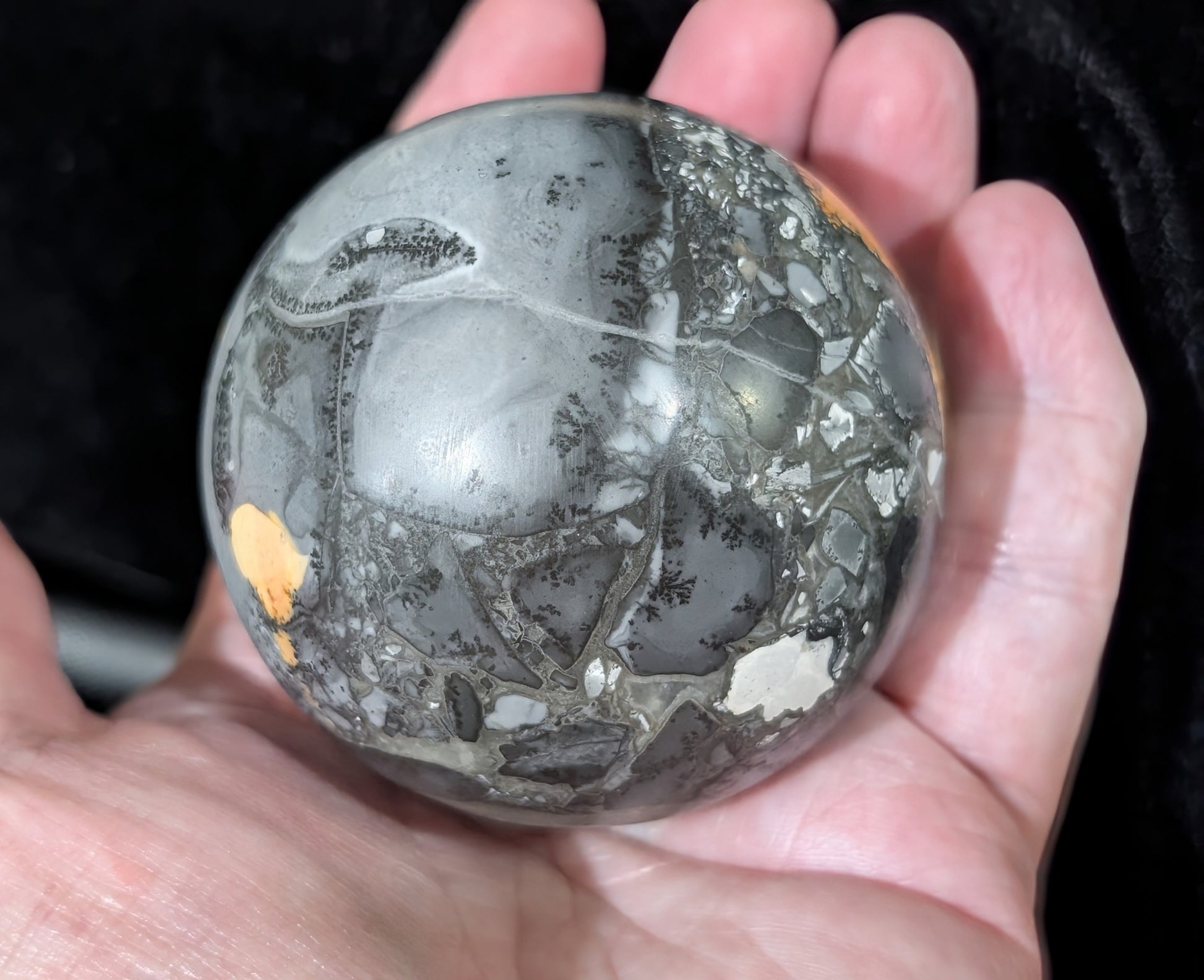 Indonesian Maligano Jasper Sphere