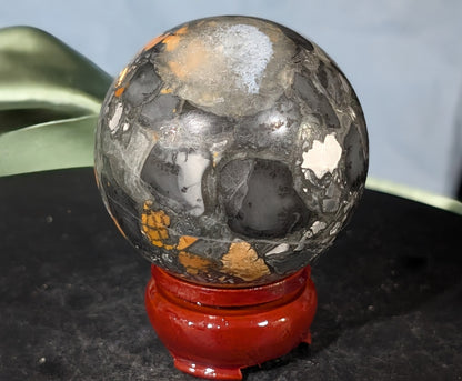 Indonesian Maligano Jasper Sphere