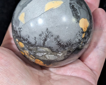 Indonesian Maligano Jasper Sphere