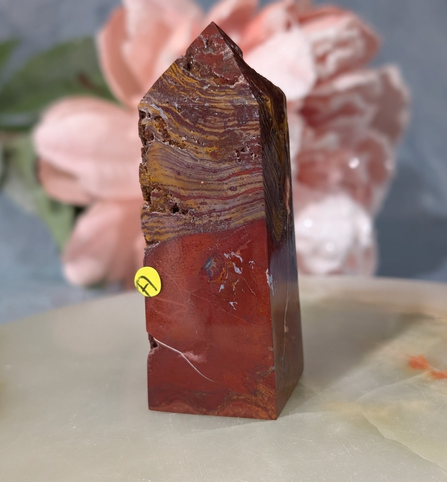 Indonesian Red Jasper Tower