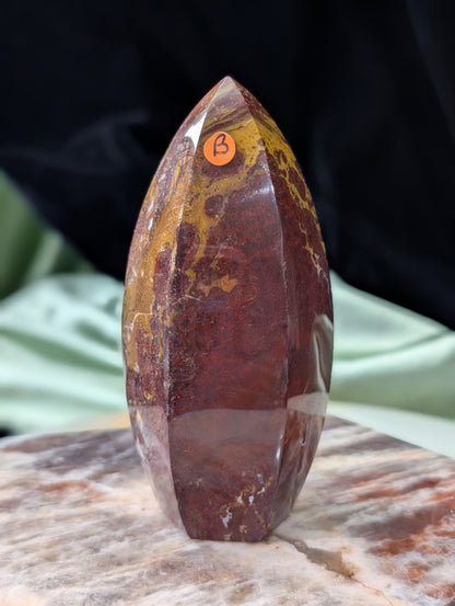 Indonesian Red Jasper Tower
