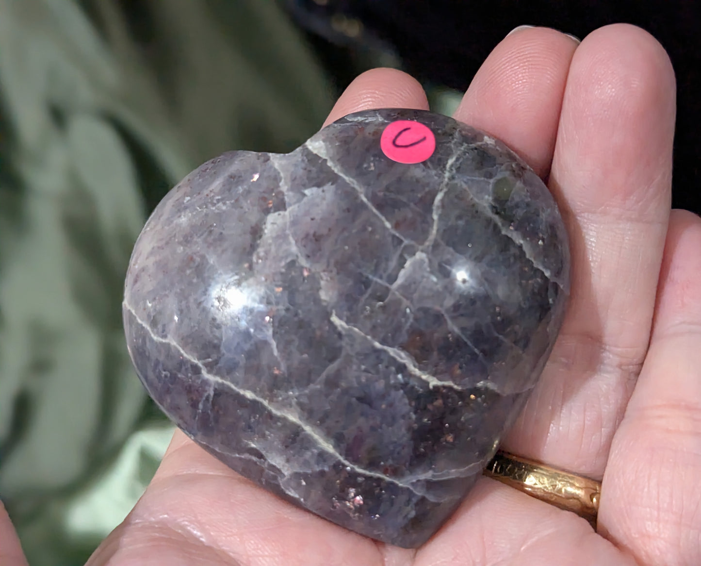 Iolite Heart