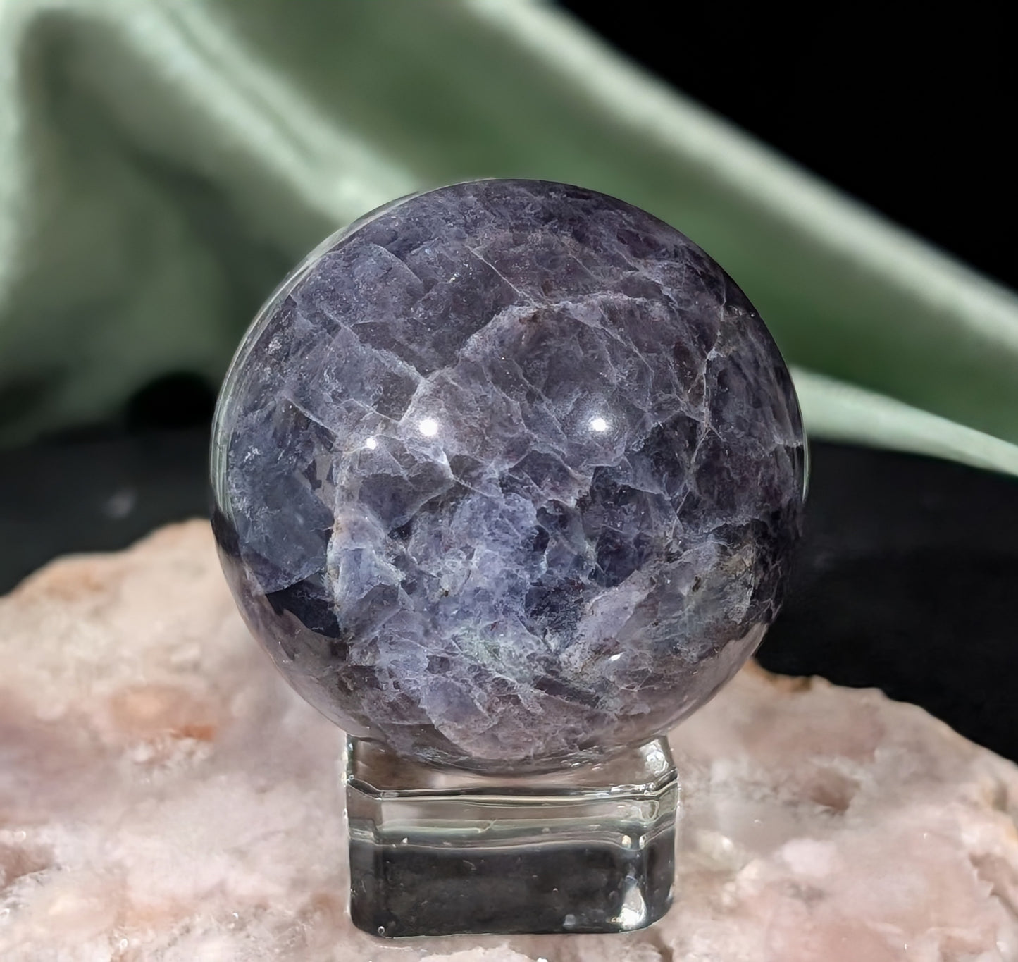 Iolite Sphere