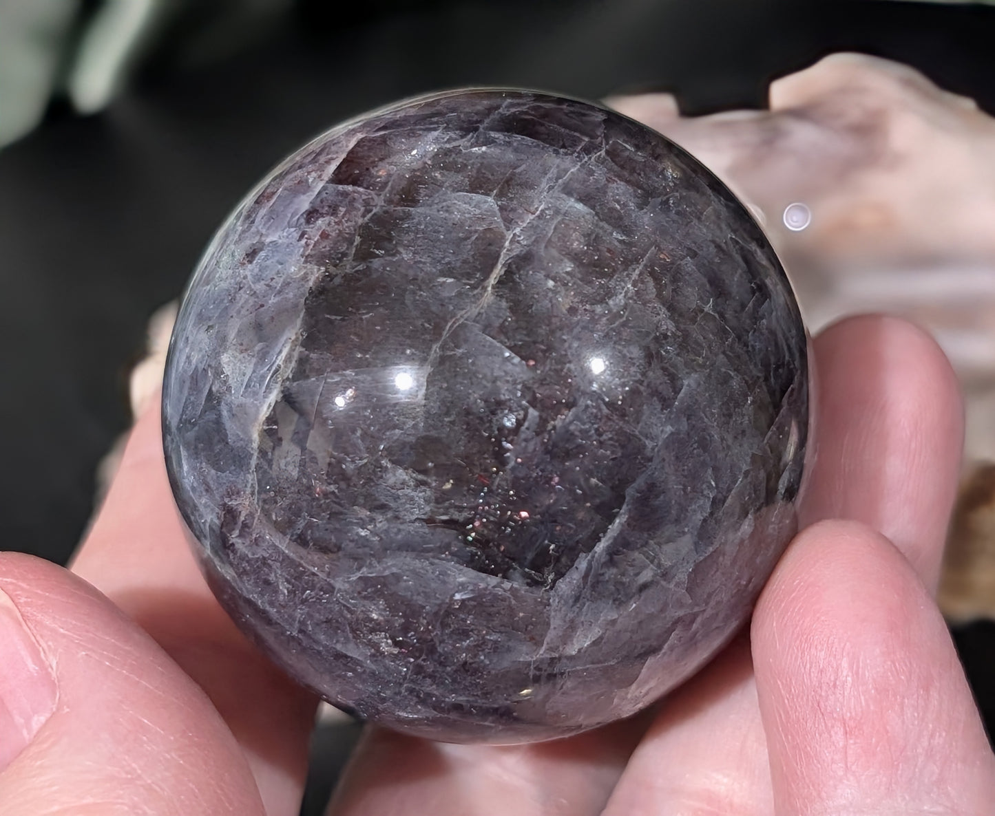Iolite Sphere