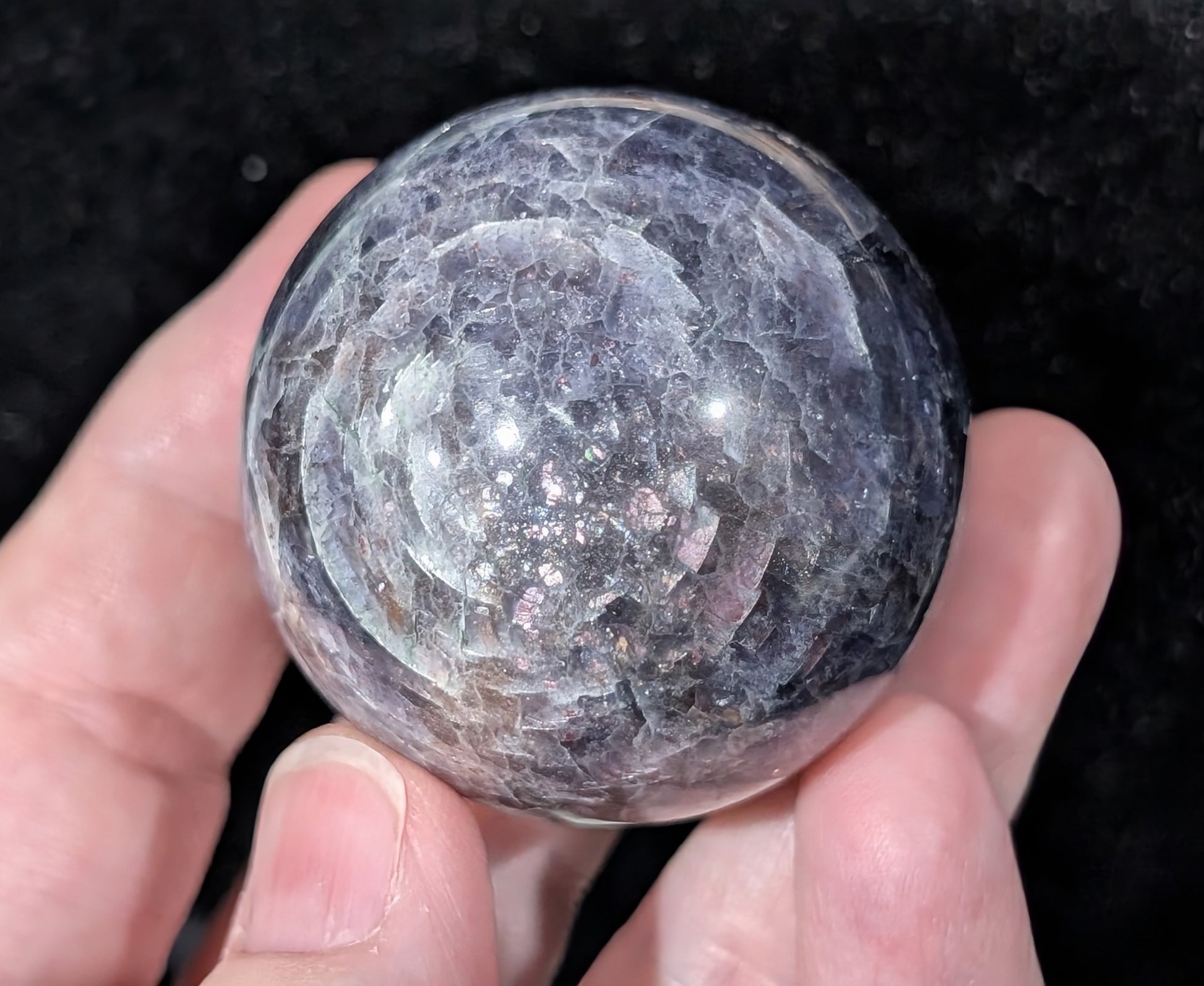 Iolite Sphere