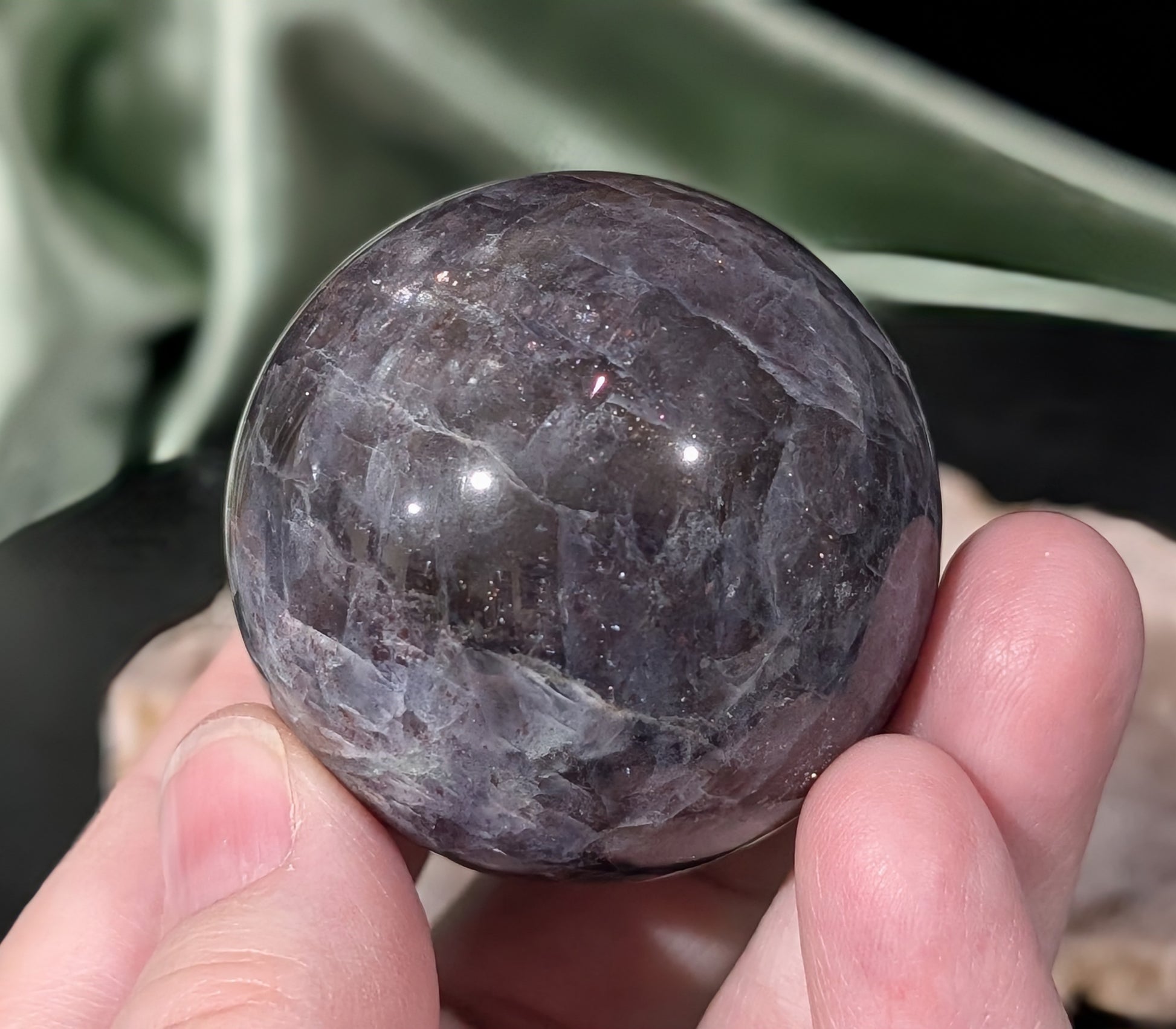 Iolite Sphere
