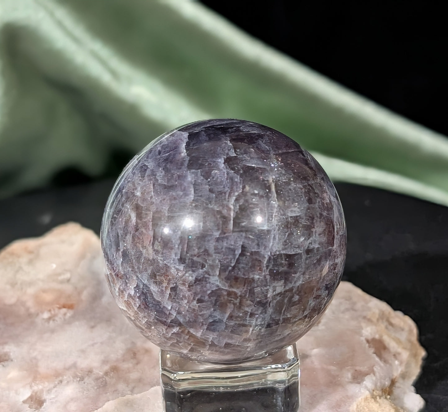 Iolite Sphere