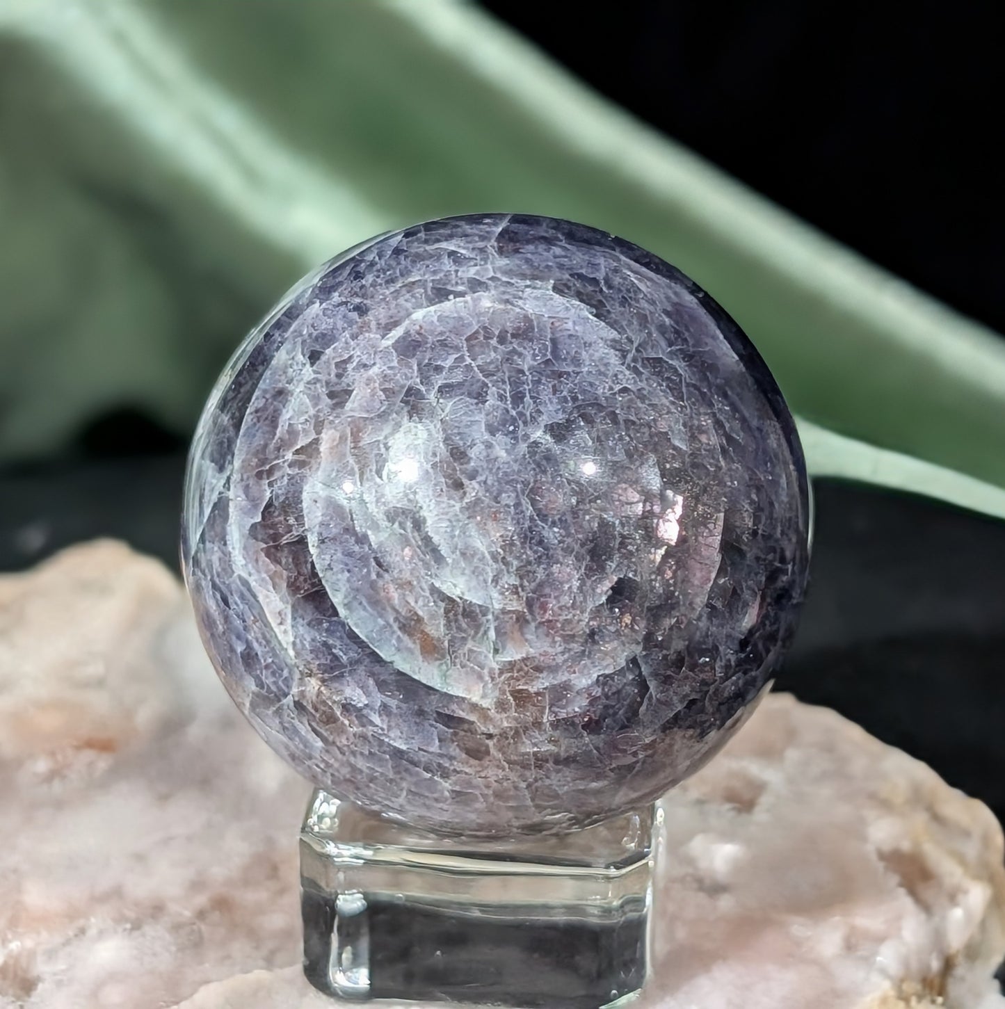 Iolite Sphere