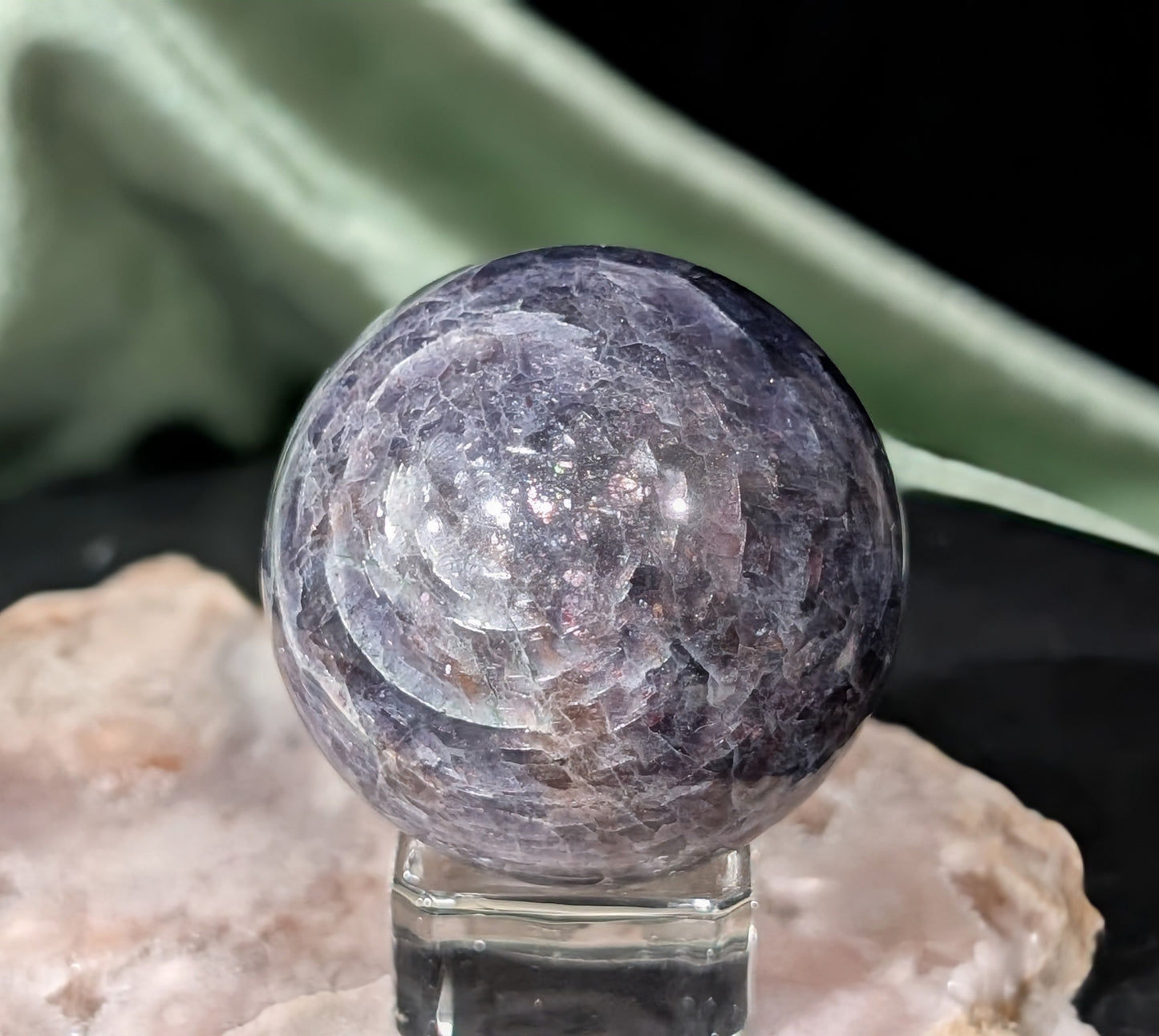 Iolite Sphere
