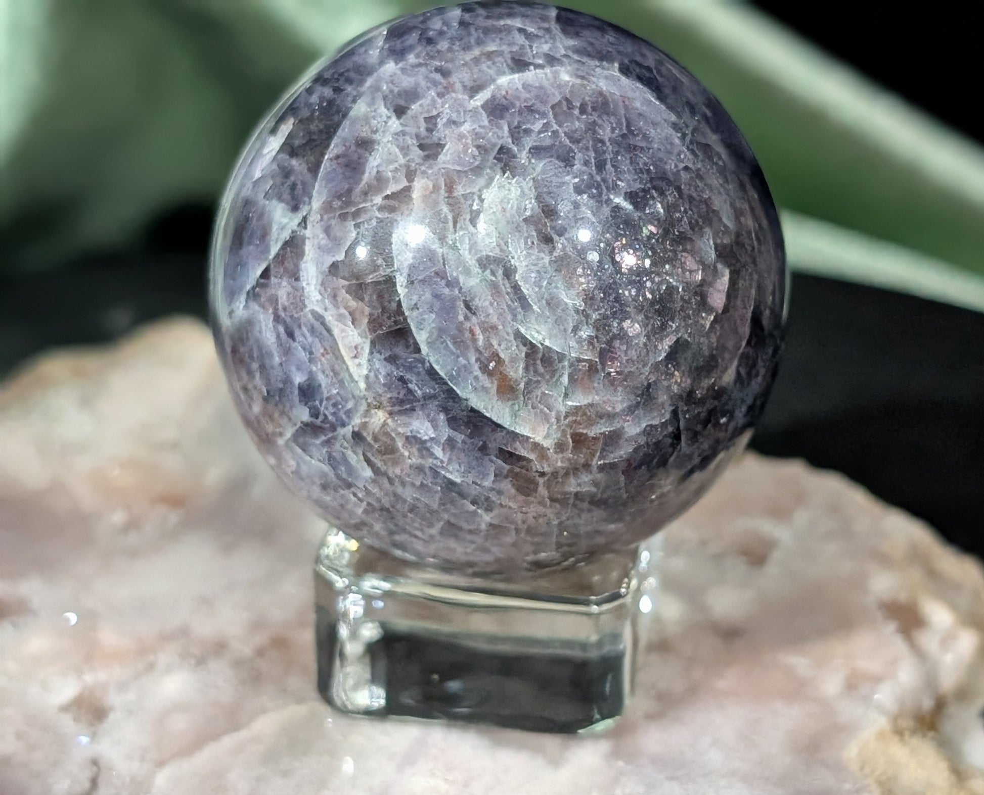 Iolite Sphere
