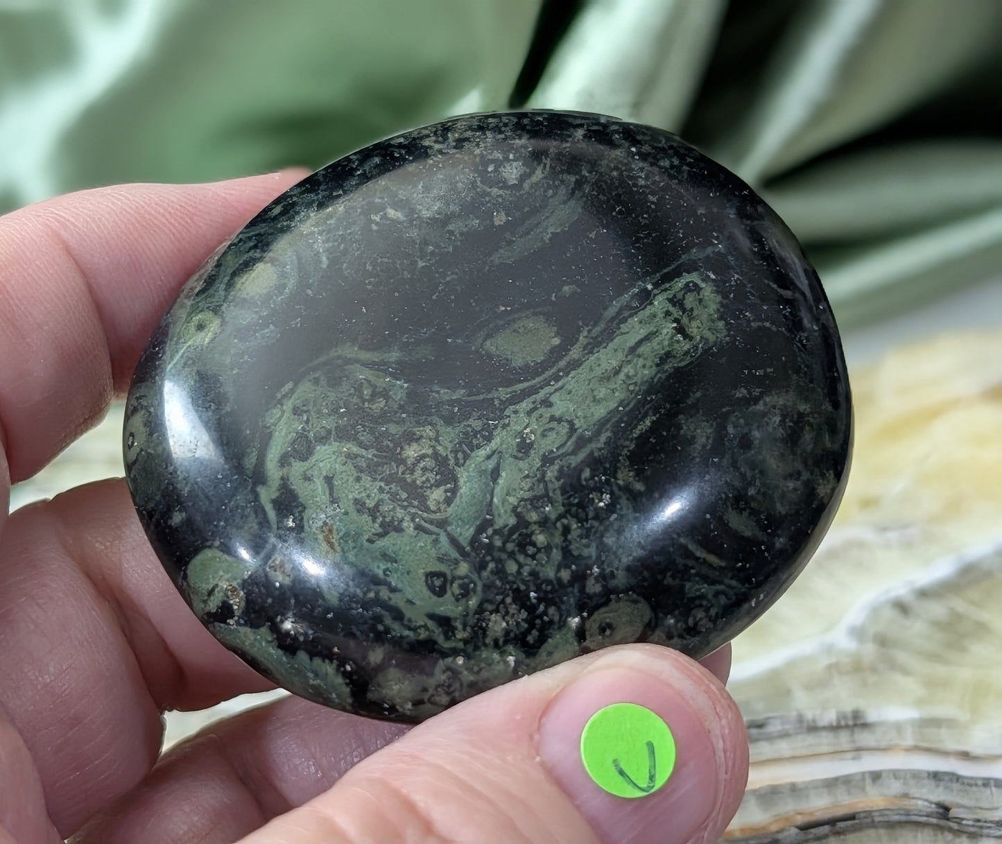 Kambaba Jasper Palm Stone
