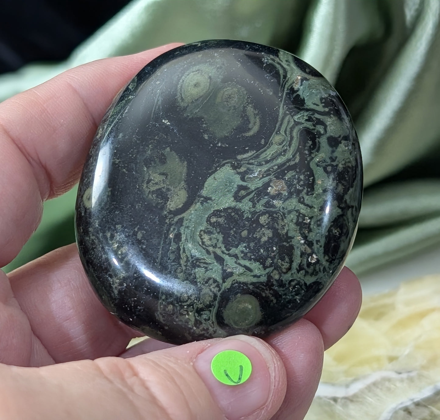 Kambaba Jasper Palm Stone