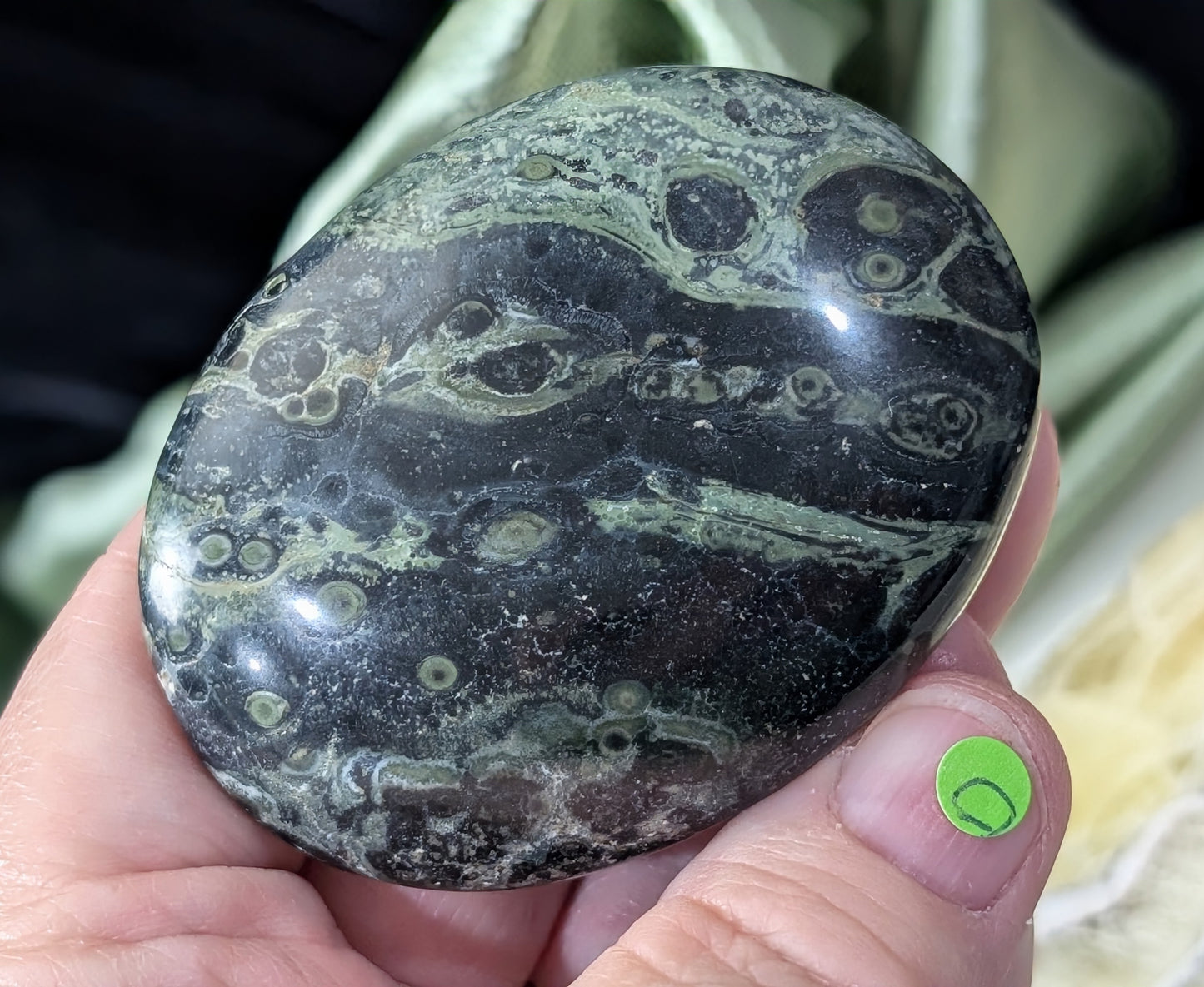 Kambaba Jasper Palm Stone